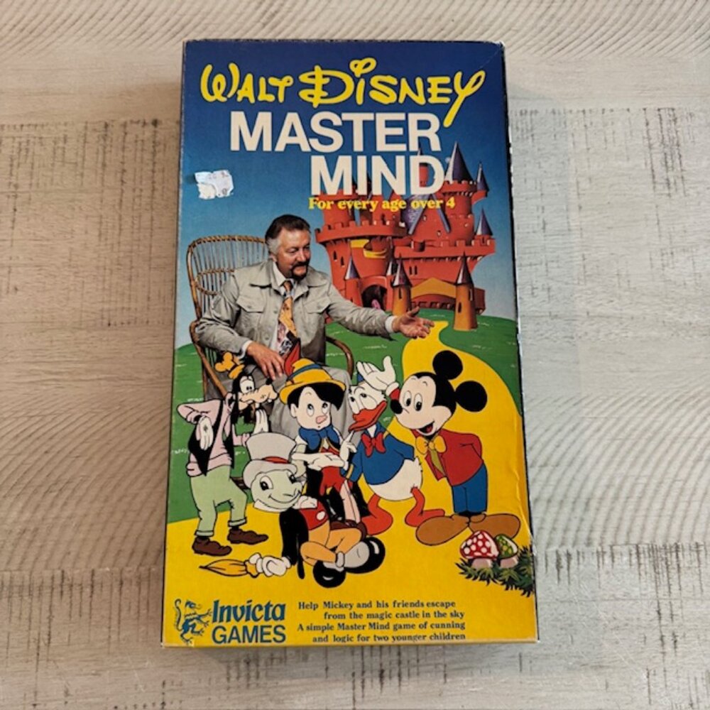 Rare, vintage 1978 Invicta Walt Disney Mastermind